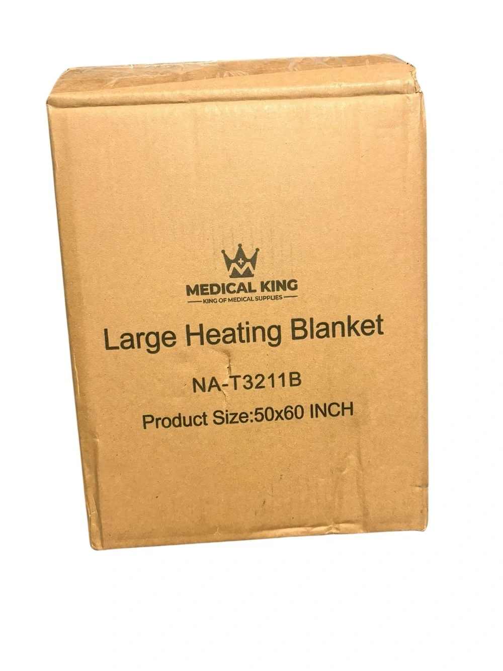 Medical king Heated Blanket, Machine Washable, soft, comfy (Red, 50 × 60)